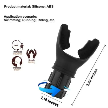 Portable Lung Trainer – Adjustable Breathing Resistance Device for Endurance & Lung Capacity