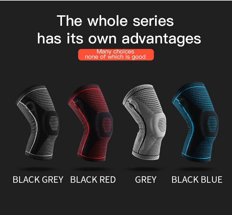 Compression Knee Pad for Running & Basketball – Meniscus & Patella Support