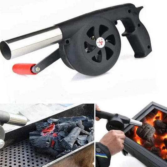 Handheld Air Blower for BBQ – Portable Tool for Fire Starting and Charcoal