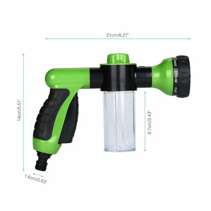 High-Pressure Dog Shower Sprayer with Soap Dispenser & 3 Modes