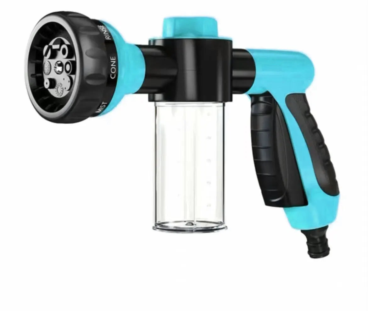 High-Pressure Dog Shower Sprayer with Soap Dispenser & 3 Modes