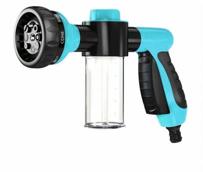 High-Pressure Dog Shower Sprayer with Soap Dispenser & 3 Modes