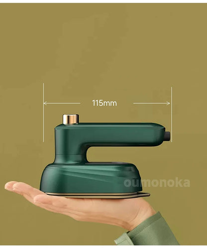 Compact Clothing Iron with Steam Function