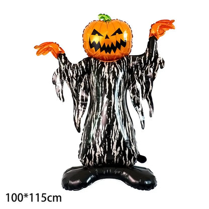 Huge Halloween Skeleton Man Balloon – Spooky Horror Party Decoration 2024