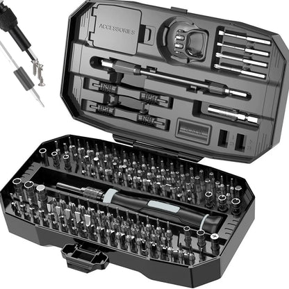 Universal Precision Repair Kit – 152 Tools with Torx T5 T6, Ideal for Laptop & Device Fixes