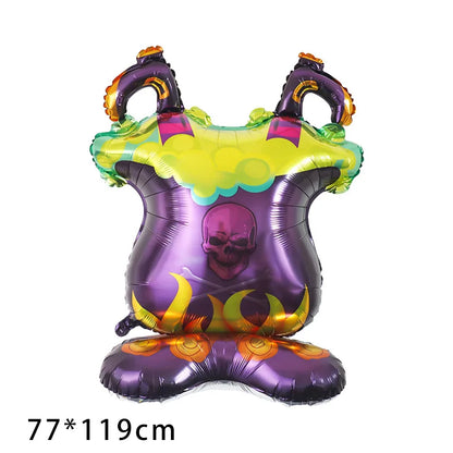 Huge Halloween Skeleton Man Balloon – Spooky Horror Party Decoration 2024