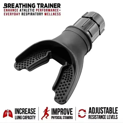 Portable Lung Trainer – Adjustable Breathing Resistance Device for Endurance & Lung Capacity